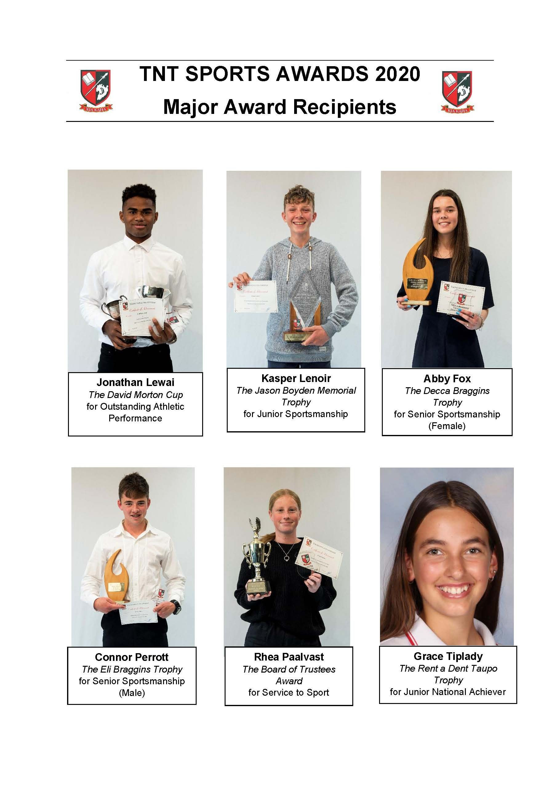 Sports Awards 2020 Page 1