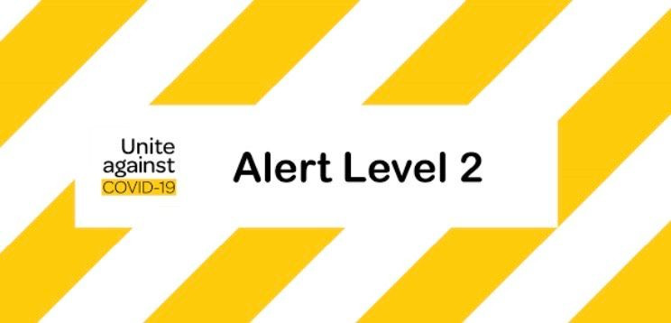 Update: Covid 19 Alert Level 2