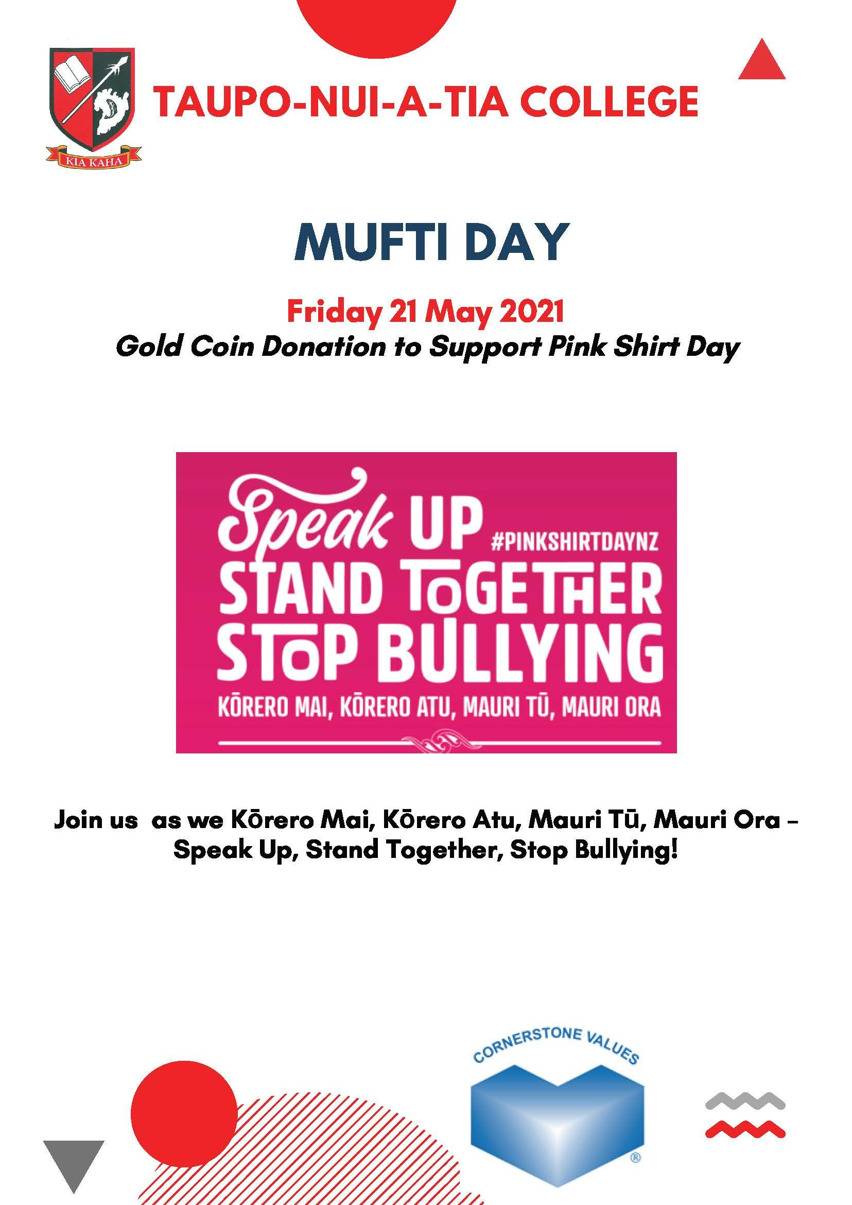 Mufti Day Stop Bullying