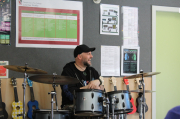Drumming up some fun with Darren Mathiassen