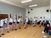 Dance students take opportunity to perfect choreography