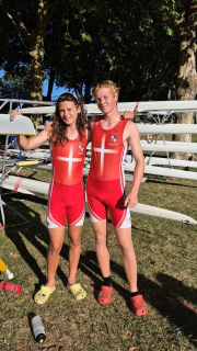 Rowers at North Island Championships