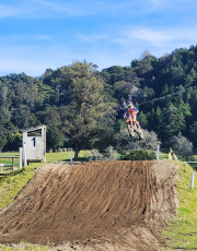 Motocross team 2nd place overall at Interschools