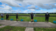 Clay Target Shooting team at the North Island Championships