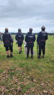 Clay Target Shooting team at the North Island Championships