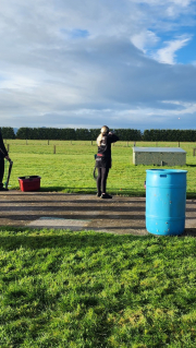 Clay Target Shooting team at the North Island Championships