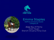 Students honored at the NZ Pony Club Awards!