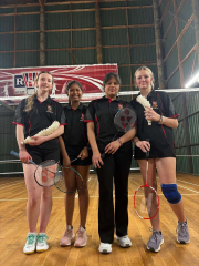 Badminton Seniors at BoP qualifying tournament
