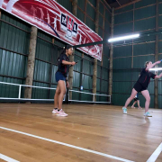 Badminton Seniors at BoP qualifying tournament