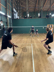 Badminton Seniors at BoP qualifying tournament