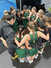 A great way to end the Netball season for the Junior B team!