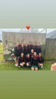 A great way to end the Netball season for the Junior B team!