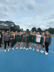 Tough games down at the Netball courts!
