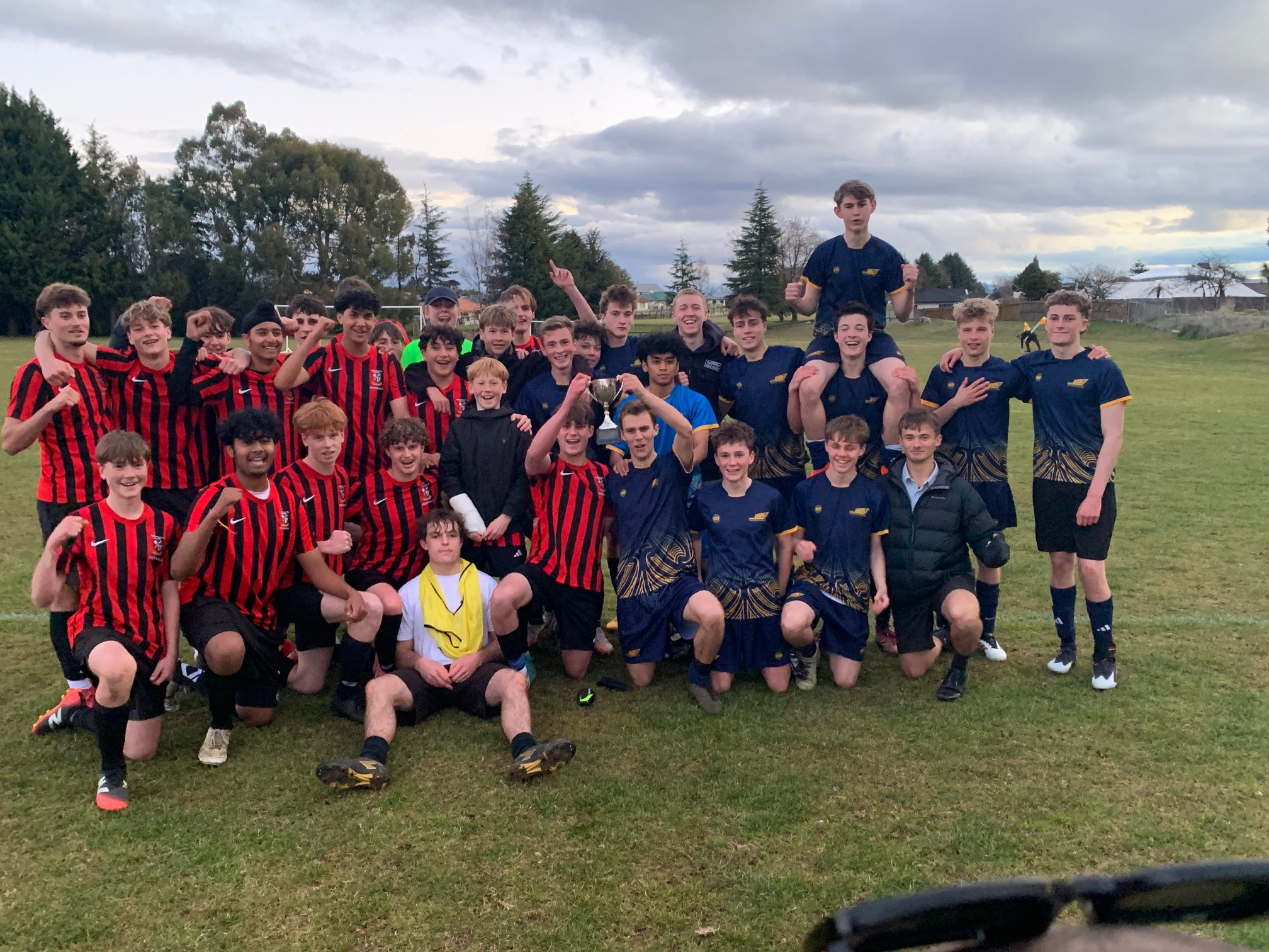 1st XI Football Final Ends in a Draw!