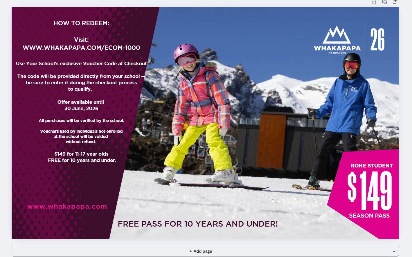 Ski Pass Rohe Deal 2026