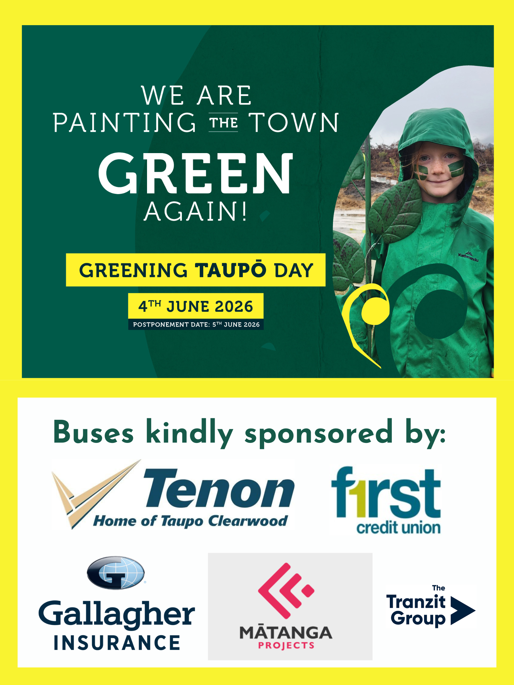 Year 11 Homeroom Students and Taupo Green Day