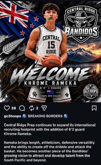 Khrome Takes His Basketball Dream to the USA!